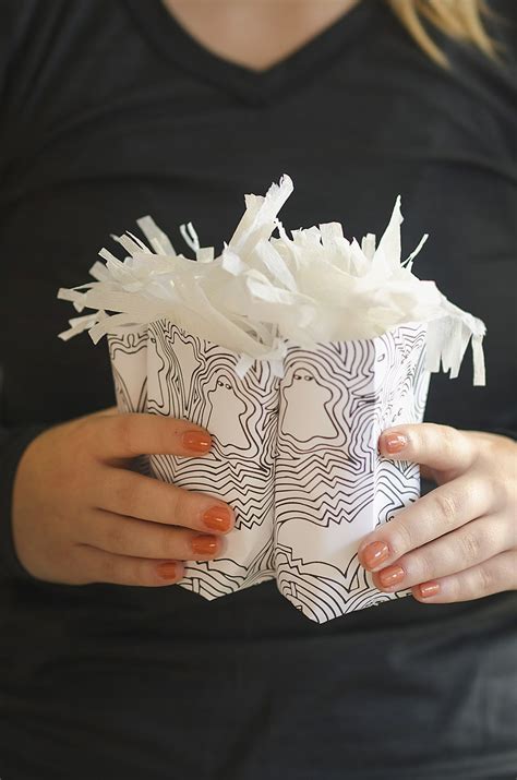 Printable Halloween Popcorn Bags - willowday