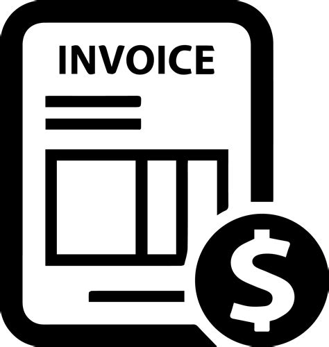 Professional Billing And Invoicing - Accounting Icon Png White Clipart ...