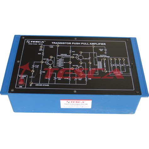 Push Pull Amplifier with power supply