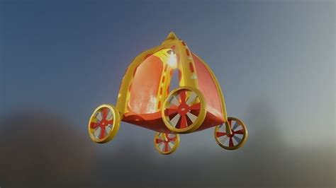 3D model Christmas car for holidays VR / AR / low-poly | CGTrader