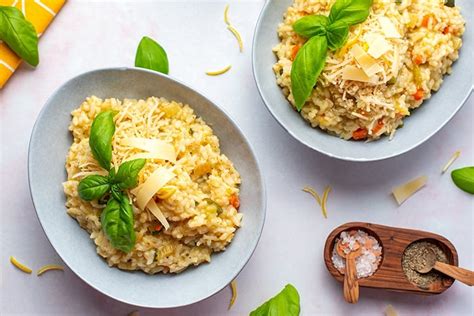 Instant Pot Vegetable Risotto With Lemon & Parmesan