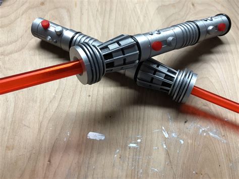 Darth Maul-style Light-saber Replica | Lightsaber, Darth maul, Darth maul lightsaber