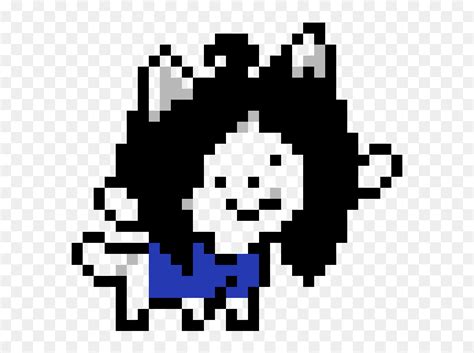 Temmie Undertale Pixel, HD Png Download - vhv