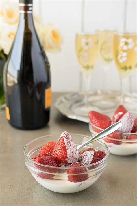 Strawberries and Cream for Wimbledon - Culinary Ginger