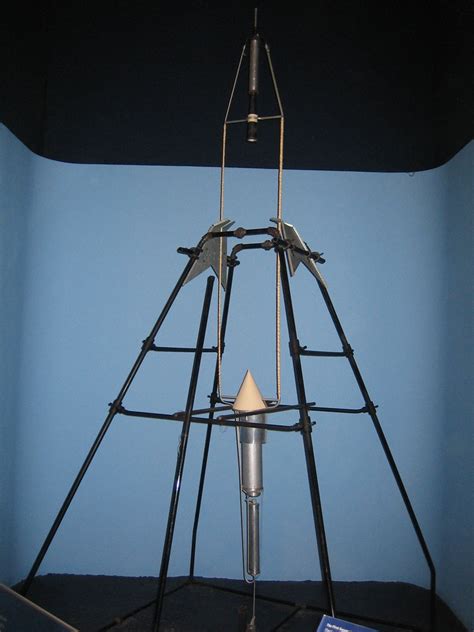 The First Successful Liquid Propellant Rocket (Replica) | Flickr