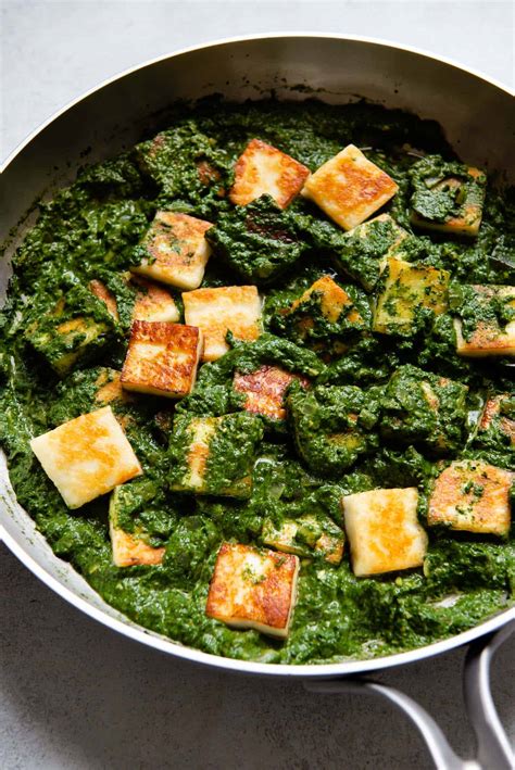 Easy Palak Paneer Recipe | Healthy Nibbles by Lisa Lin by Lisa Lin