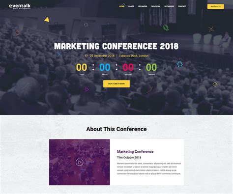 15+ Best Event Website Templates That Will Make Your Event Stand Out