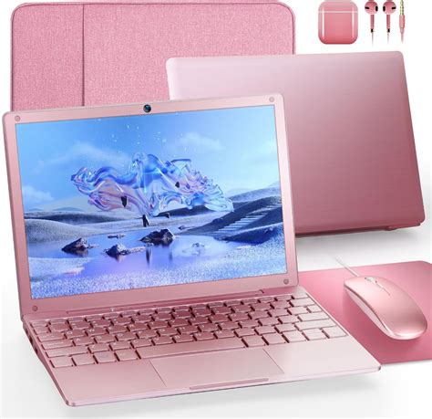 G-Anica Laptop Computer, Windows 11 Laptop, 8GB+128GB, Intel Celeron Quad-Core Processors, 10 ...