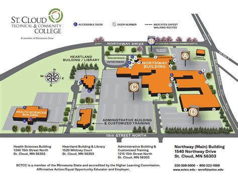 Campus Hours, Directions, and Maps | St. Cloud Technical & Community College