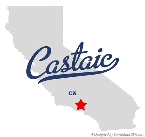 Map of Castaic, CA, California