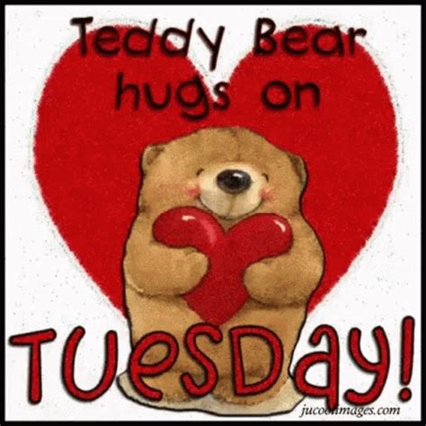 Teddy Bear Hugs GIF – Teddy Bear Hugs Heart – discover and share GIFs