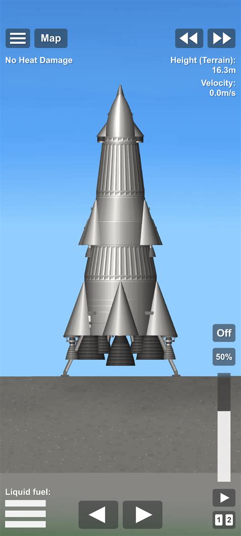 a roket i made based off of grus moon rocket, and spaceX' star ship. i ...