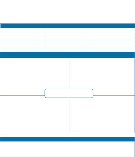 Frayer model template in Word and Pdf formats