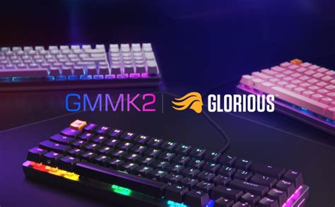 Glorious GMMK 2 TKL 65% Percent Gaming Keyboard RGB White - Computech Store