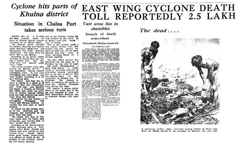 Newspaper archives of Bhola Cyclone - DAWN.COM