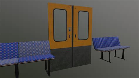 ArtStation - subway train doors