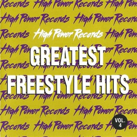 Various Artists - Greatest Freestyle Hits Vol. 4 Lyrics and Tracklist | Genius