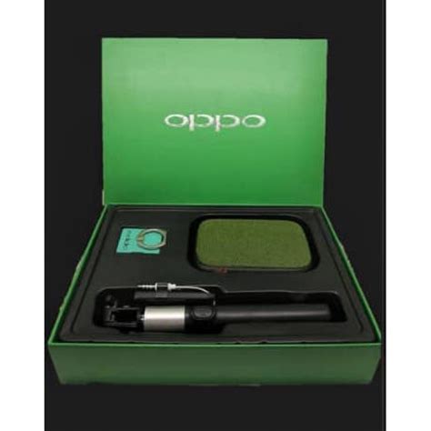 Oppo Free Gift Accessories Combo Set with Selfie Stick + Speaker + i ...