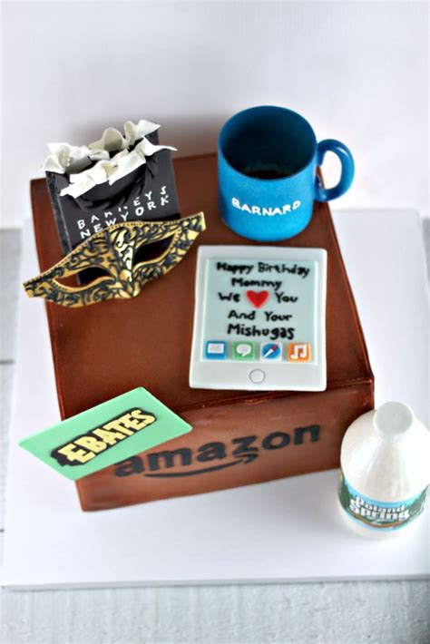 Amazon Box Birthday Cake | Lil' Miss Cakes