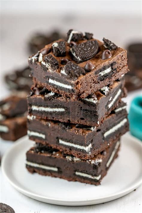 fudgy oreo brownies | Bunsen Burner Bakery