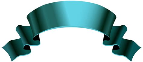 transparent green ribbon banner - Clip Art Library