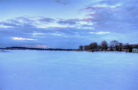 Winter frozen landscape in Madison, Wisconsin image - Free stock photo ...