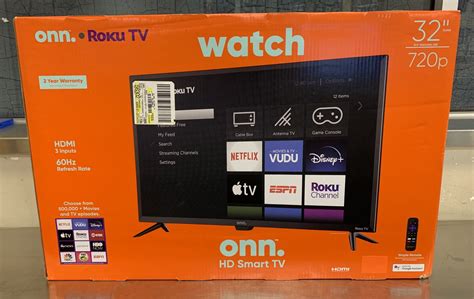 NEW!! 32" Onn Roku Smart LED TV | USA Pawn