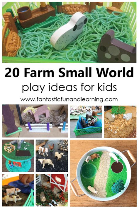 20 Farm Small World Play Ideas for Kids