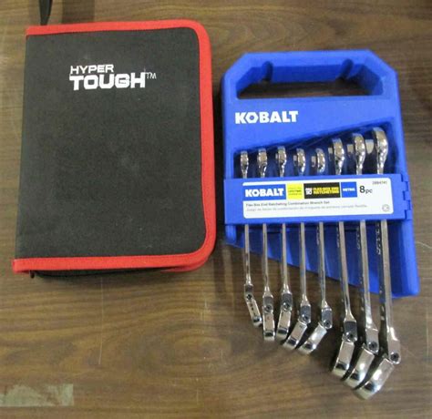 Lot - Mechanic's Tool Kit + 8pc Wrench Set