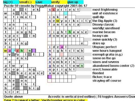 How to solve an acrostic puzzle - YouTube