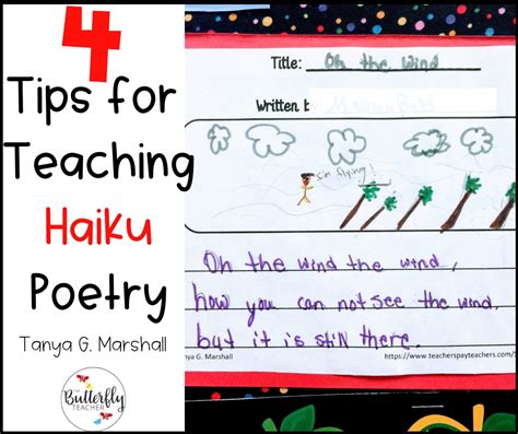 4 Tips for Teaching Haiku Poetry | The Butterfly Teacher