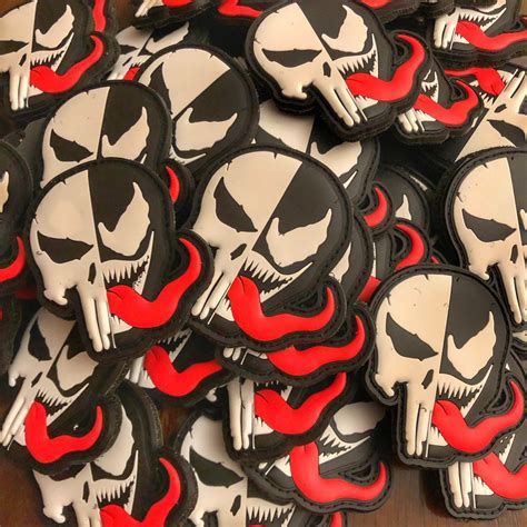 Punisher venom PVC patch