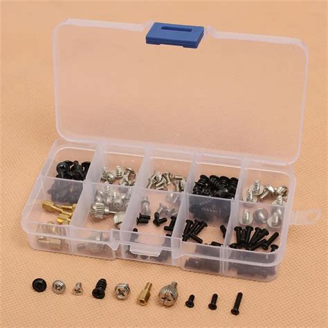 MTGATHER 165pcs/Set Computer Screws Kit For Motherboard PC Case CD ROM ...