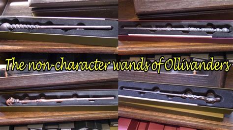 Ollivanders Wand Types Universal Hollywood Various Design | www ...