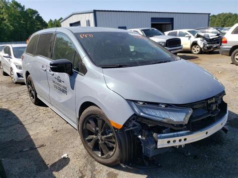 Salvage 2023 Honda Odyssey in Louisiana | Copart