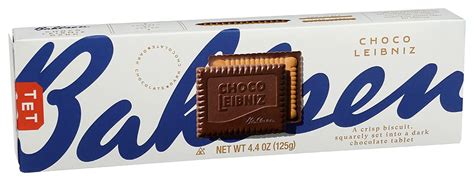 Bahlsen Choco Leibniz Dark Chocolate Cookies - 4.4 oz (Pack of 1)