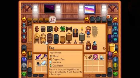 How to get and use a Keg in Stardew Valley