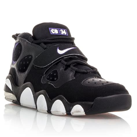 Buy Nike Air CB34 Charles Barkley - Mens Basketball Shoes - Black/White/Purple | SlashSport