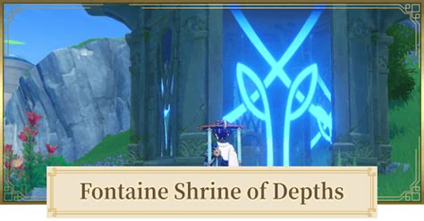 Genshin | Fontaine Shrine Of Depths Map Locations & Keys - GameWith