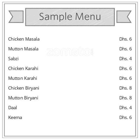 Majestic Food Stuff Catering Restaurant Menu - Zomato