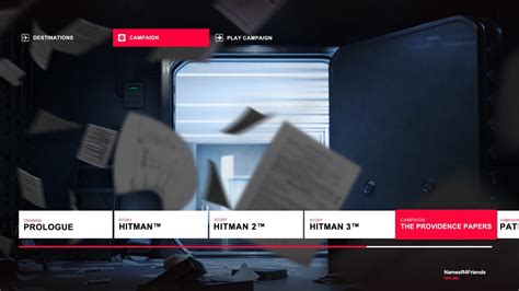 Our HITMAN 3 Fan Campaign - DLC: THE PROVIDENCE PAPERS : r/HiTMAN