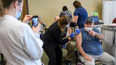 Local veterans receive COVID-19 vaccine at Evansville's VA clinic