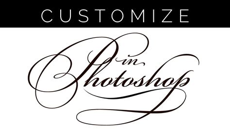 Calligraphy Font In Photoshop - Fancy Fonts For Photoshop | Mayuri Computers - Cute collection ...