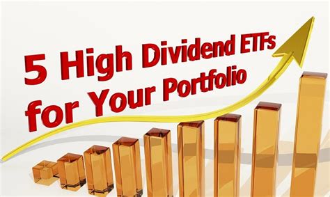 5 High-Yield Dividend ETFs for Your Portfolio - DividendInvestor.com