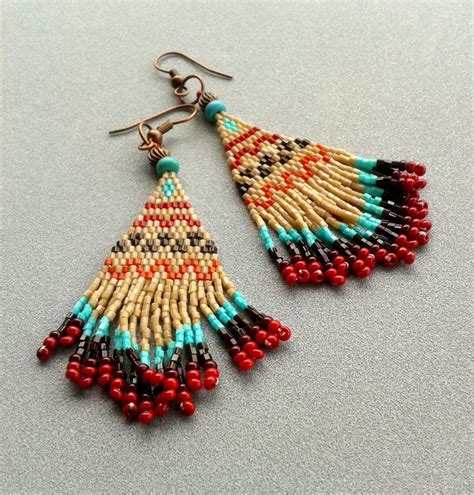Free Beaded Earring Patterns Web Free Earrings Patterns And Tutorials For Beginner And More ...