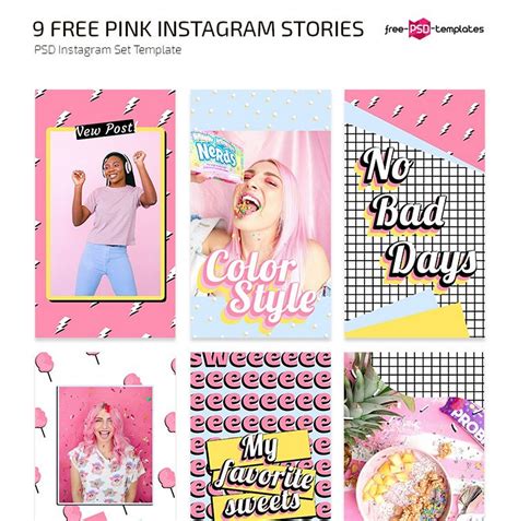 30+ Best Free Instagram Story Templates 2023 - Web Design Hawks