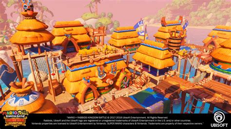 ArtStation - Mario + Rabbids Kingdom Battle: Donkey Kong Adventure DLC ...