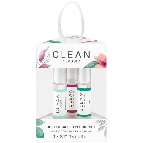 Clean Perfume Rollerball Trio Set (Limited Edition)