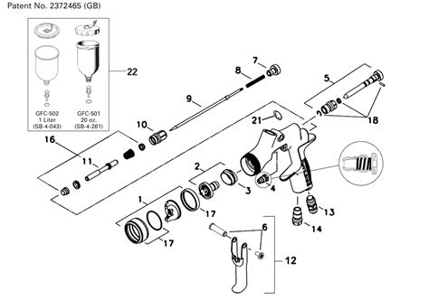 2100 Spray Gun Parts Breakdown, 43% OFF | www.elevate.in