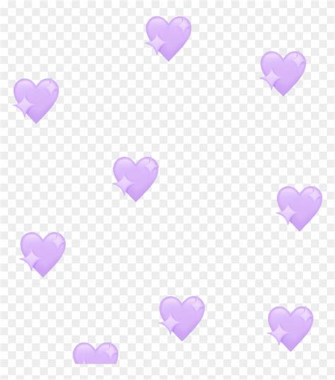 #purple #emoji #emojis #aesthetics #aesthetic #aesthetictumblr - Heart, HD Png Download ...